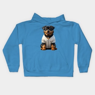 Rottweiler Dog Kids Hoodie